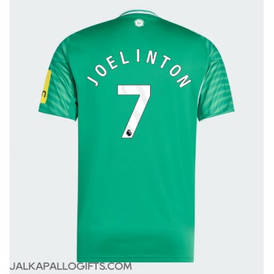 Newcastle United Joelinton #7 Vieraspaita 2025-26 Lyhythihainen Newcastle United Joelinton #7 Vieraspaita 2025-26 Lyhythihainen